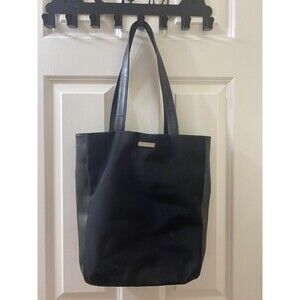 DKNY Handbag  Black Tote Handbag with Leather Trim